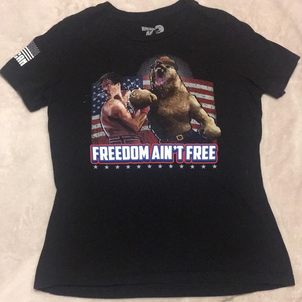 American AF Freedom Ain’t Free Size Sm